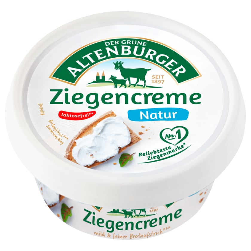 Der Grüne Altenburger Ziegenrahm Frischkäse 150g